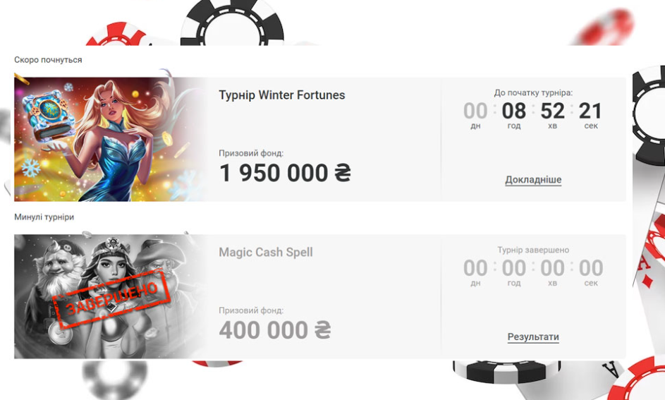 Турніри, лотереї та розіграші Pin Up Турніри Pin Up